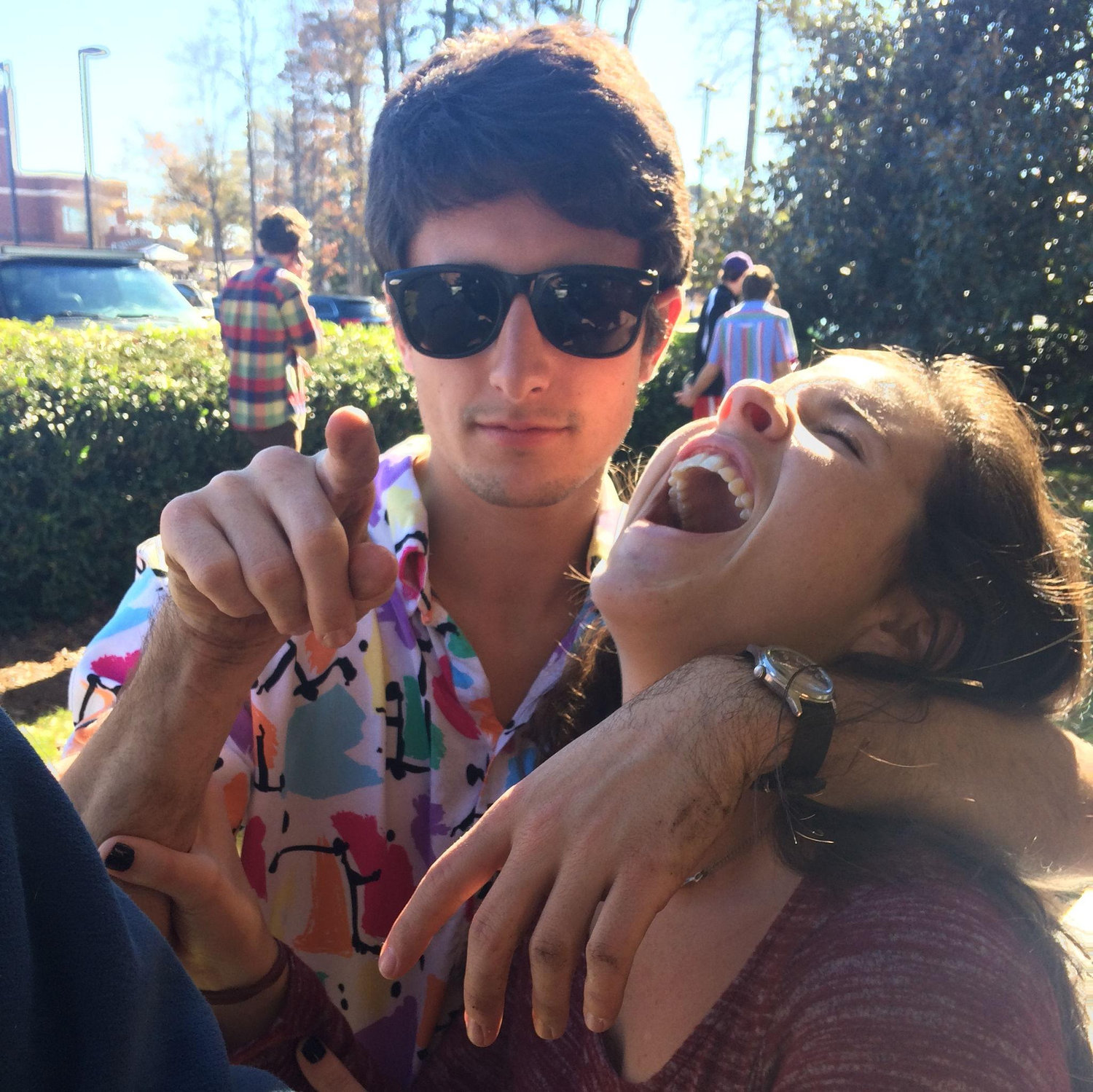 Furman football tailgate in 2015.