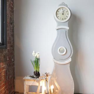 Tall Grandfather Style Wall Clock