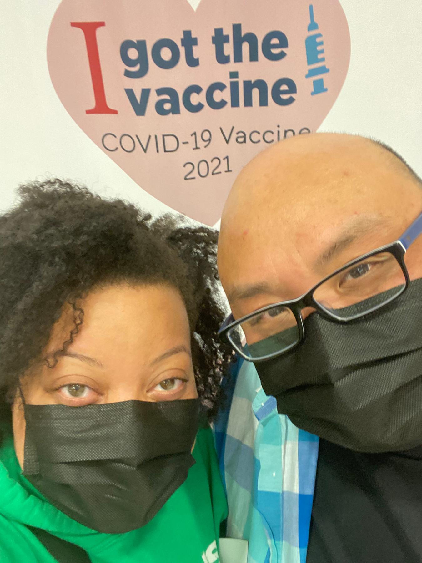Woot woot! First round of COVID vaccines