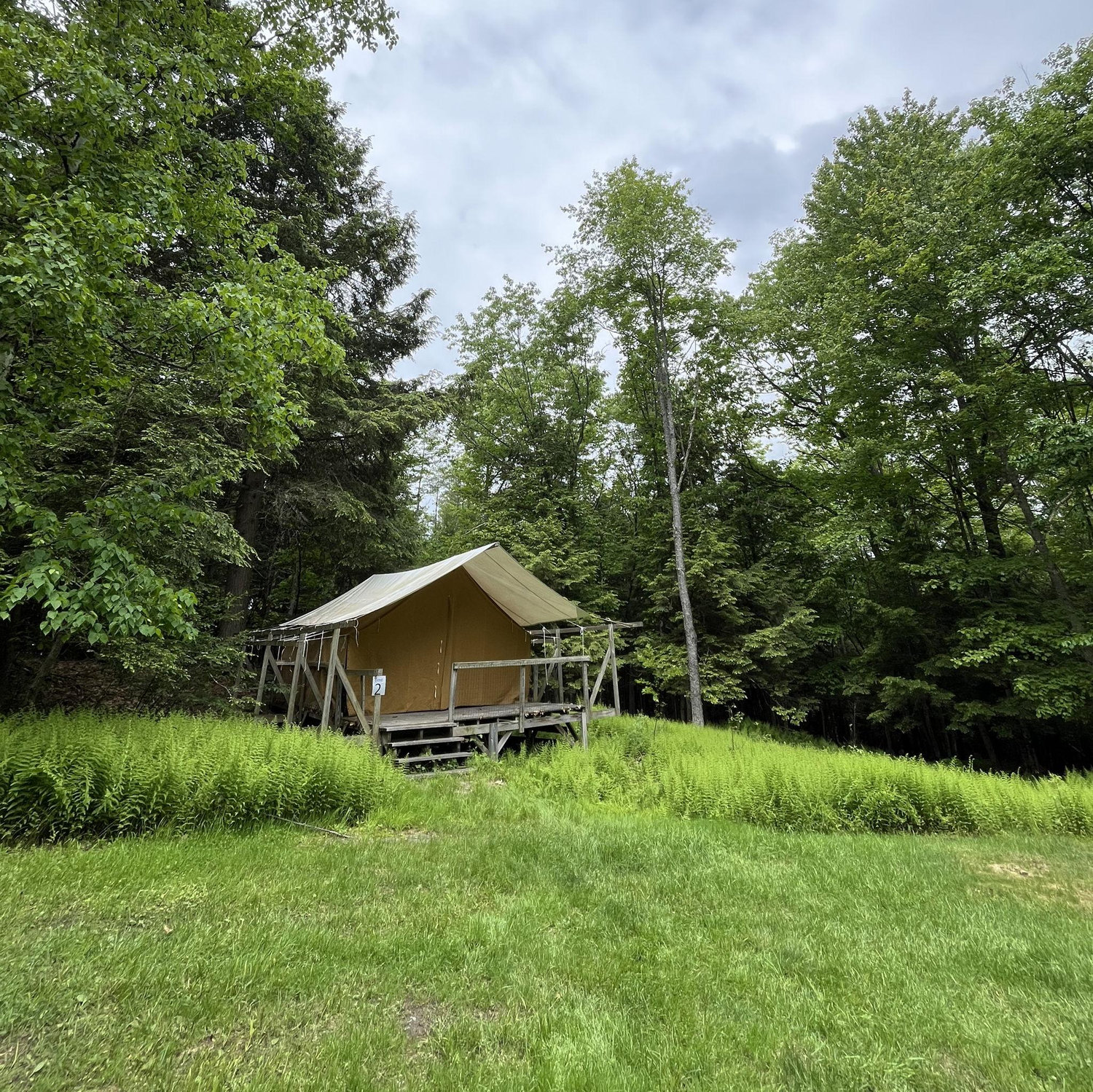 Tent exterior