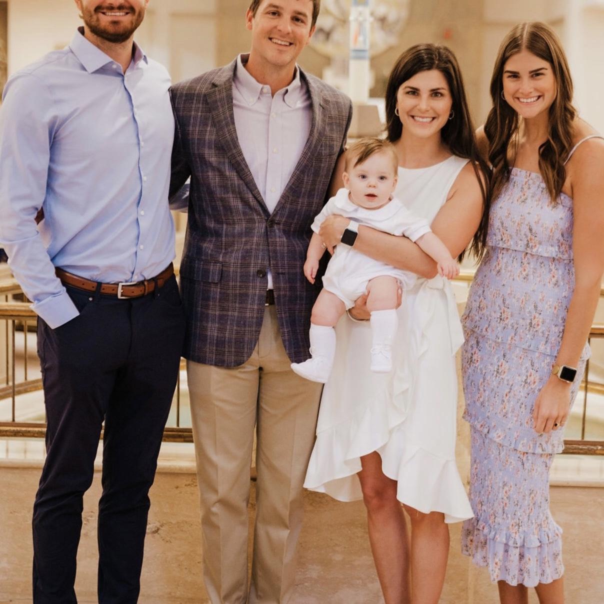 My nephew - Eli's baptism.