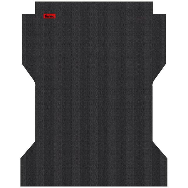 GEEVOLL Heavy Duty Rubber Truck Bed Mat, Extra Thick, Black, Custom Fit for 2005-2023 Toyota Tacoma 6ft Long Bed, Truck Bed Liner