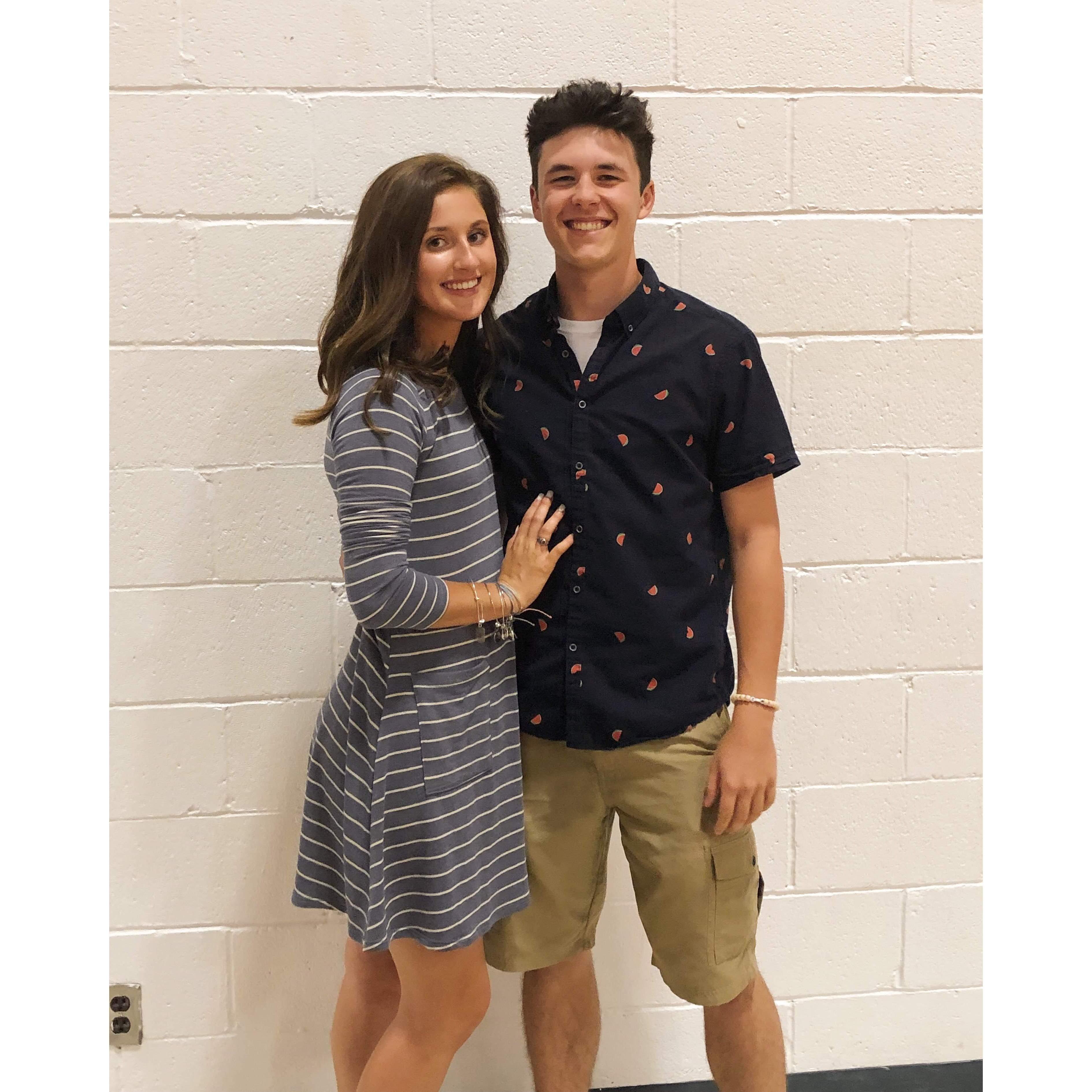 Allison's 8th grade graduation!