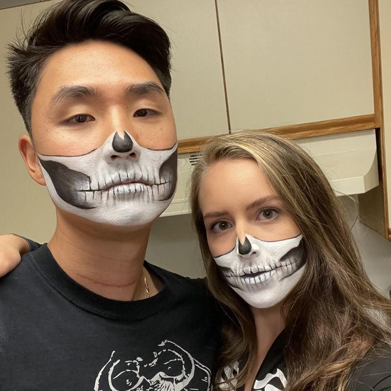 Our first Halloween together.