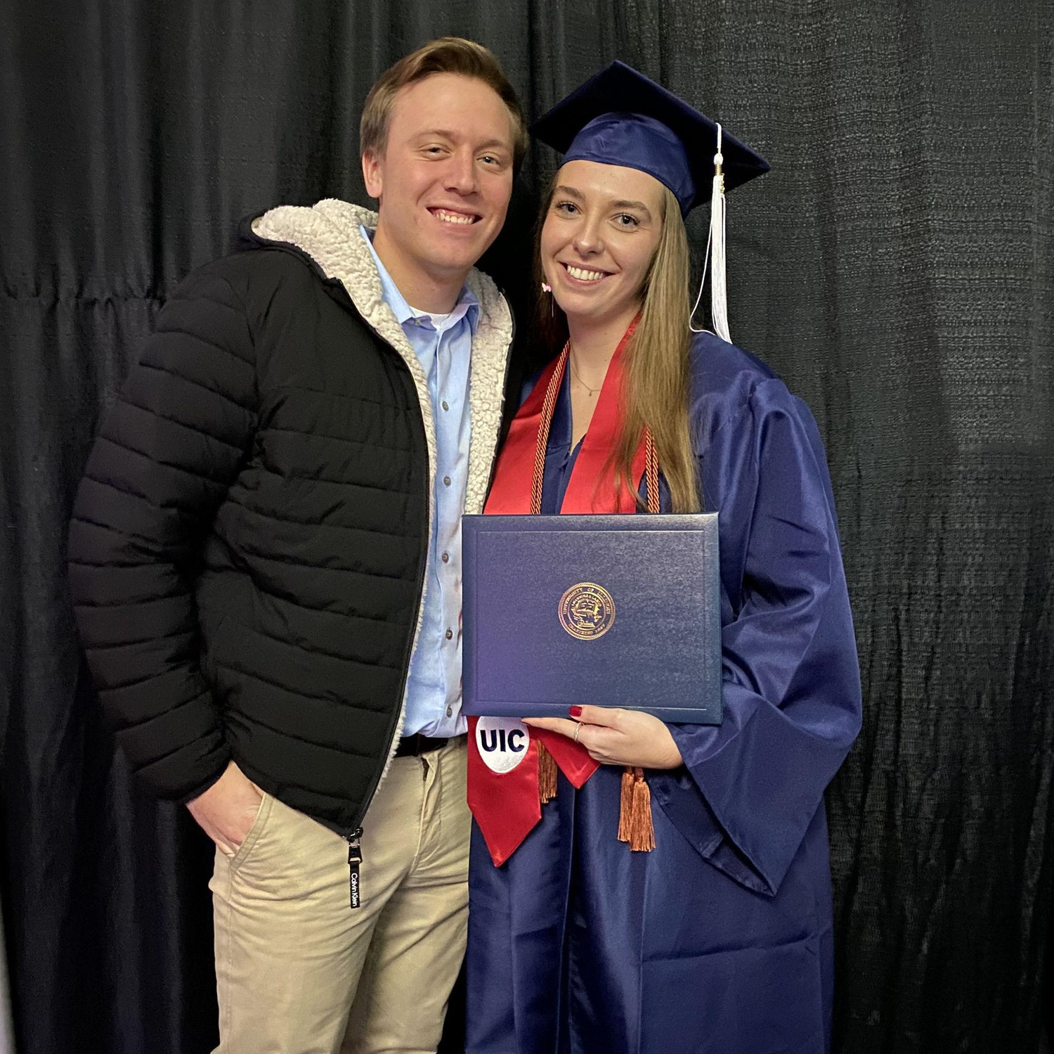 Julia's college graduation