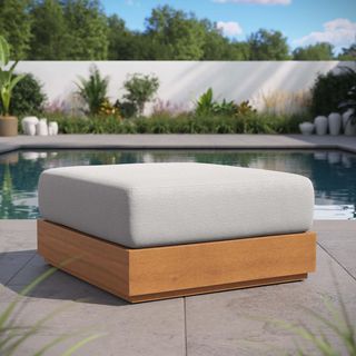 Tahoe Outdoor Patio Ottoman