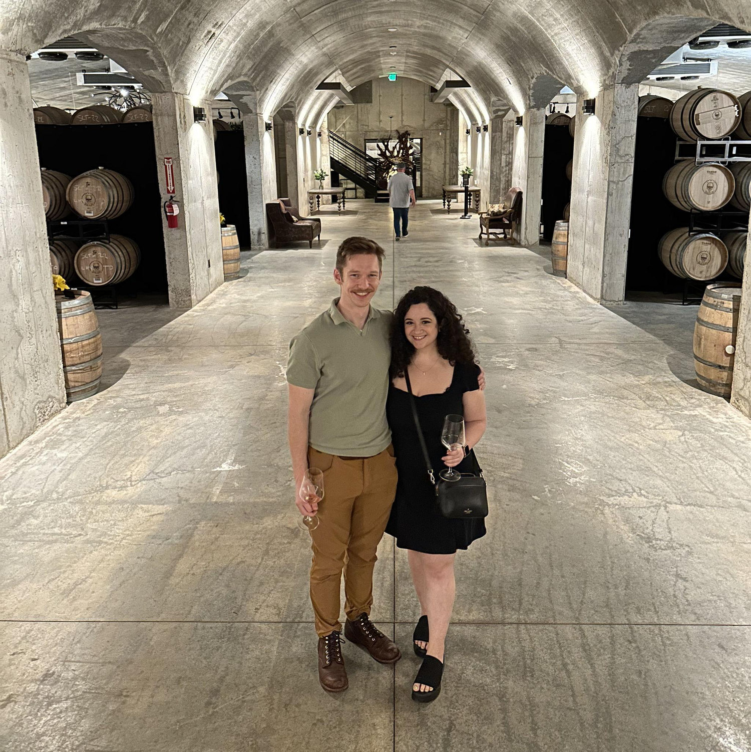 Our first trip out of town to our now favorite winery in Fredericksburg TX