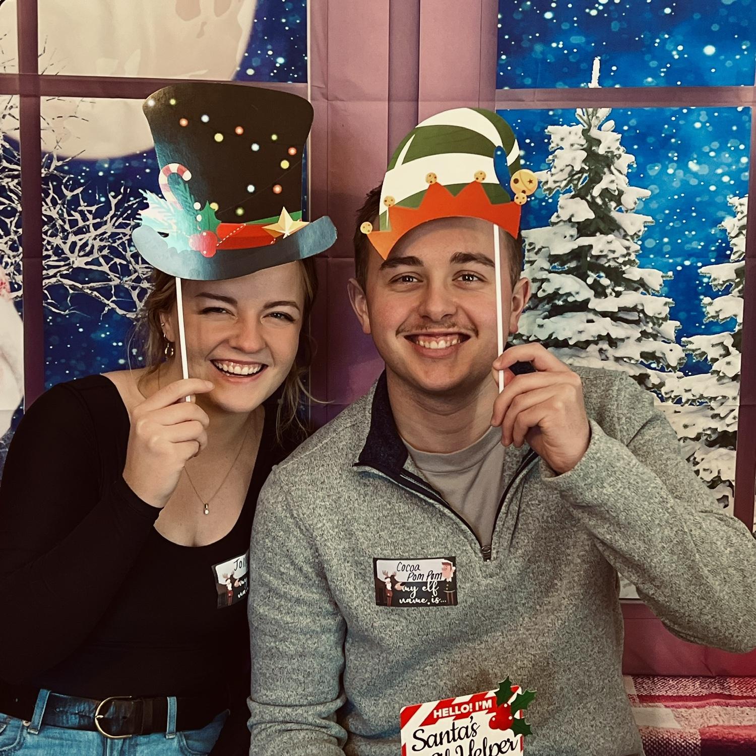 McKenna’s first time at the annual Wallgren Family Thanks-mas