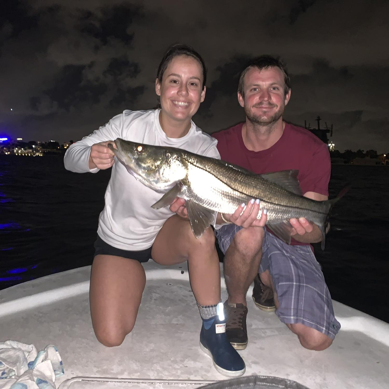 Snook fishing in Fort lauderdale, FL