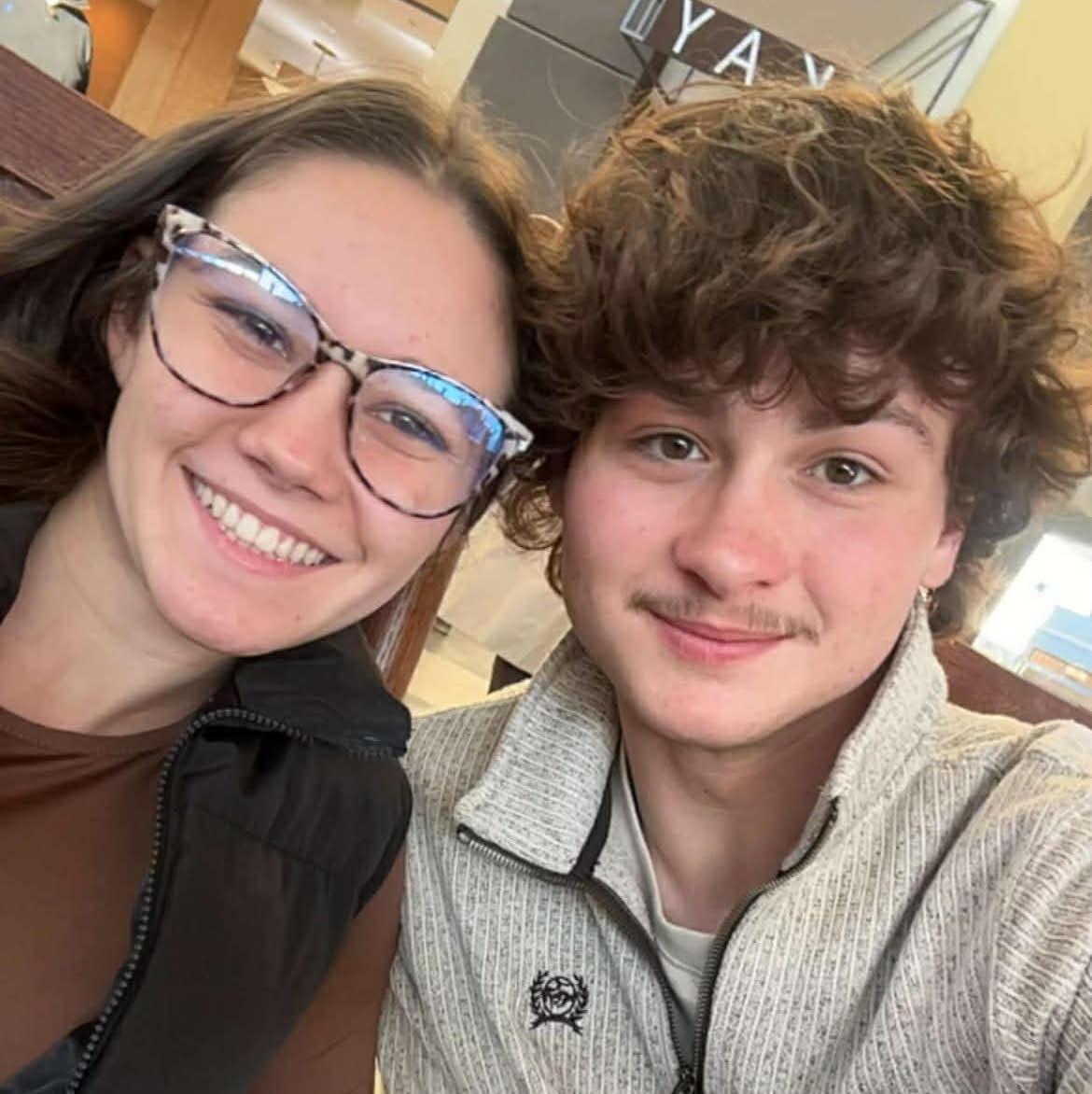 Celebrating my 18th birthday.