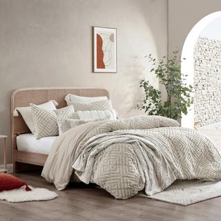 Clipped Diamond 3-Piece Comforter Set