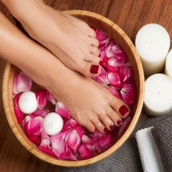 Pedicure Before The Wedding