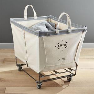 Steele - Steele Rolling Laundry Basket