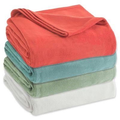 Vellux Fleece King Blanket in Tornado Grey