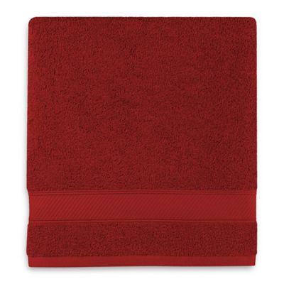 Wamsutta® Hygro® Duet Bath Towel in Wine