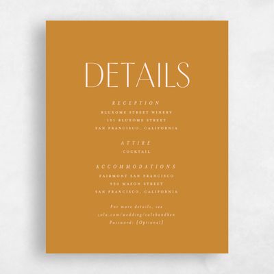 Ochre, Orange Wedding Enclosure - Mendoza
