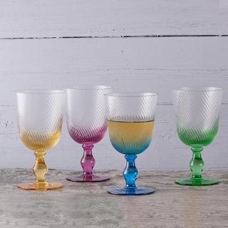 Swirl White Wine Glass, Set of 4