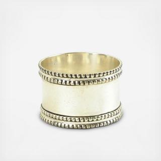 Antique Band Napkin Ring, Set of 4