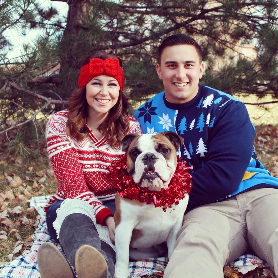 Christmas Card photoshoot (photo credit Caitie Bailey)