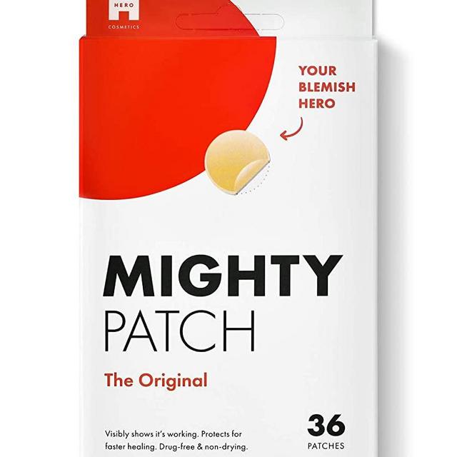 Mighty Patch Original - Hydrocolloid Acne Pimple Patch Spot Treatment (36 count) for Face, Vegan, Cruelty-Free