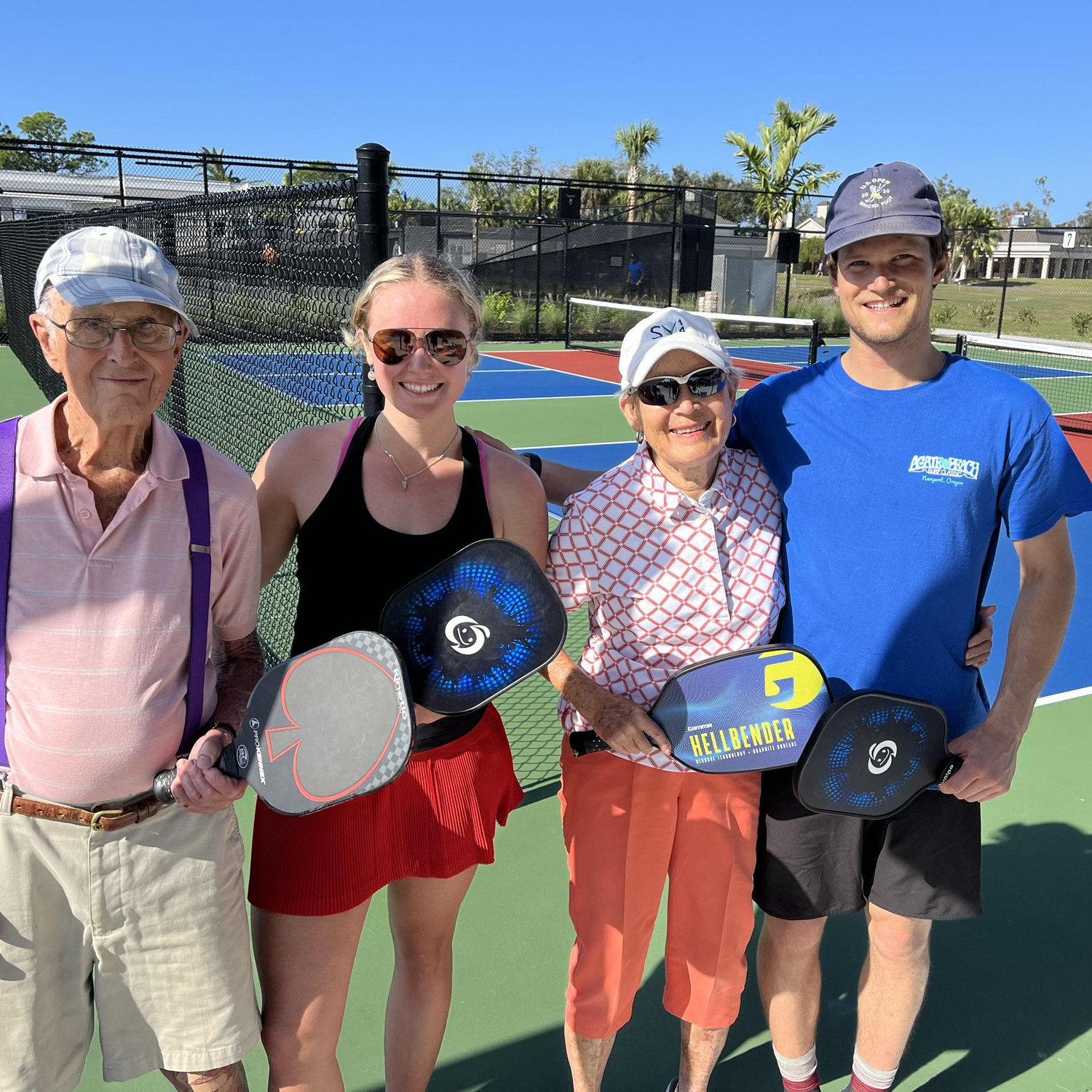 Florida with Grandma and Grandpa