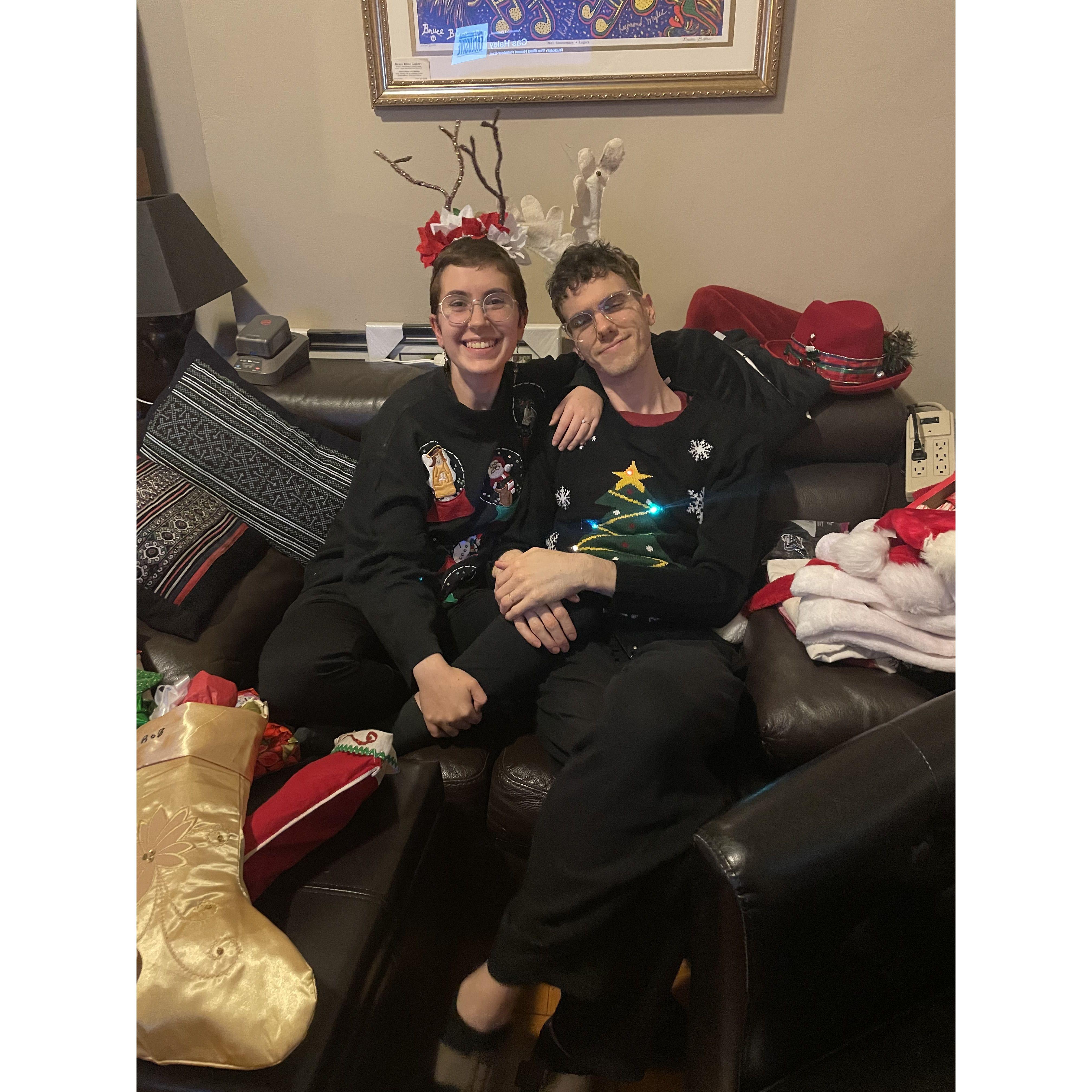 christmas with vik's parents