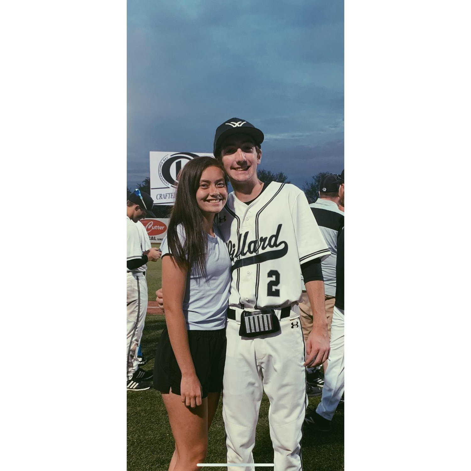 The day he became a district champion.