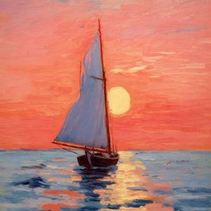 Sunset Cruise on our Honeymoon