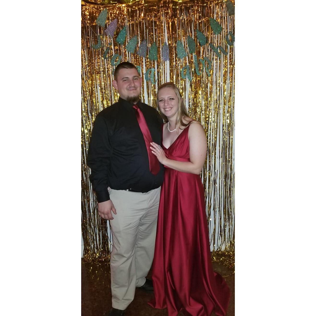 Senior year Sigma Alpha Emerald Ball!