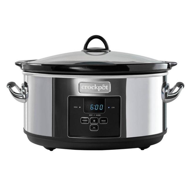 Crockpot™ 7-Quart Slow Cooker, Programmable, Platinum