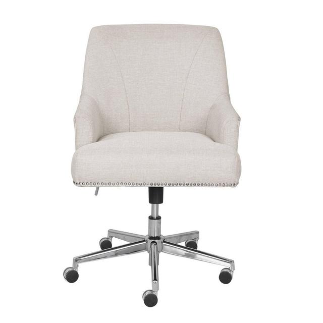 Leighton Home Office Chair Ivory - Serta