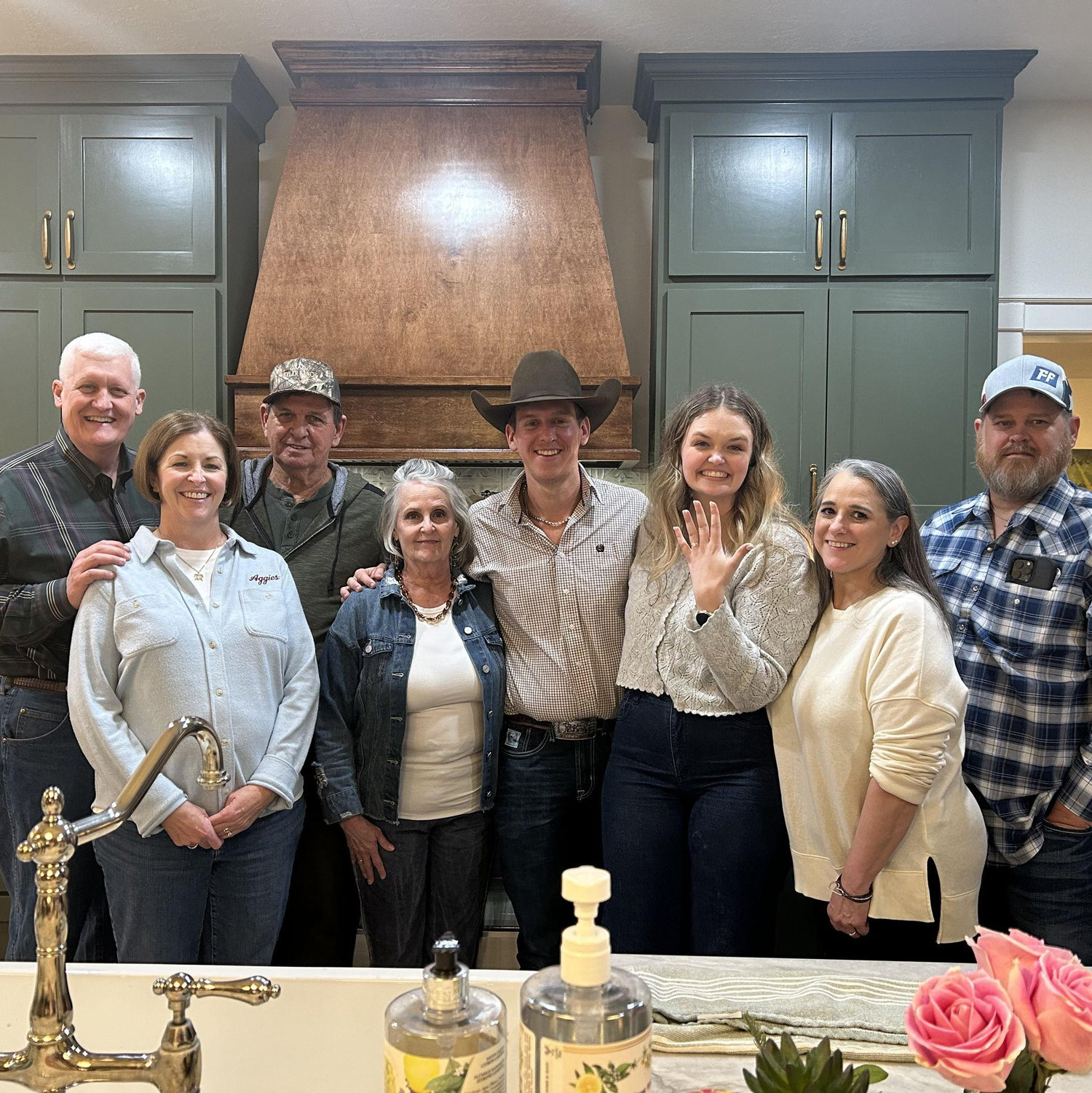 First family photo. How lucky are we?!