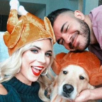 First Thanksgiving we "hosted" at our new home! (Our family brought over all the food.. BUT we cleaned & set up- haha.. maybe next year!)