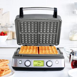Elite Electrics 4-Square Waffle Maker
