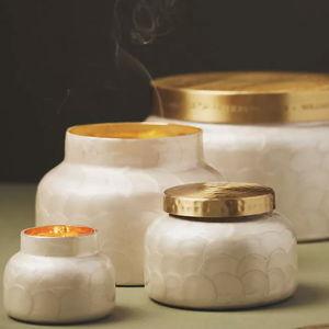 Capri Blue Volcano Capiz Jar Candle​