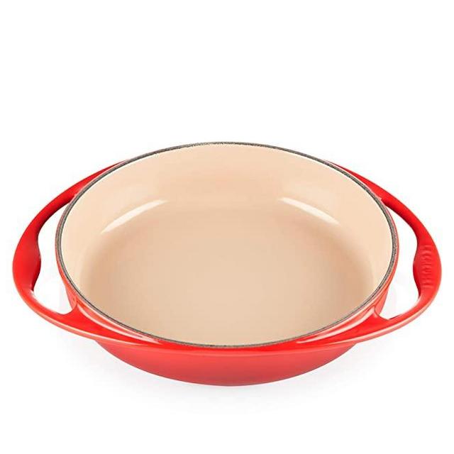 Le Creuset Enameled Cast Iron Tatin Dish, 2 qt., Cerise