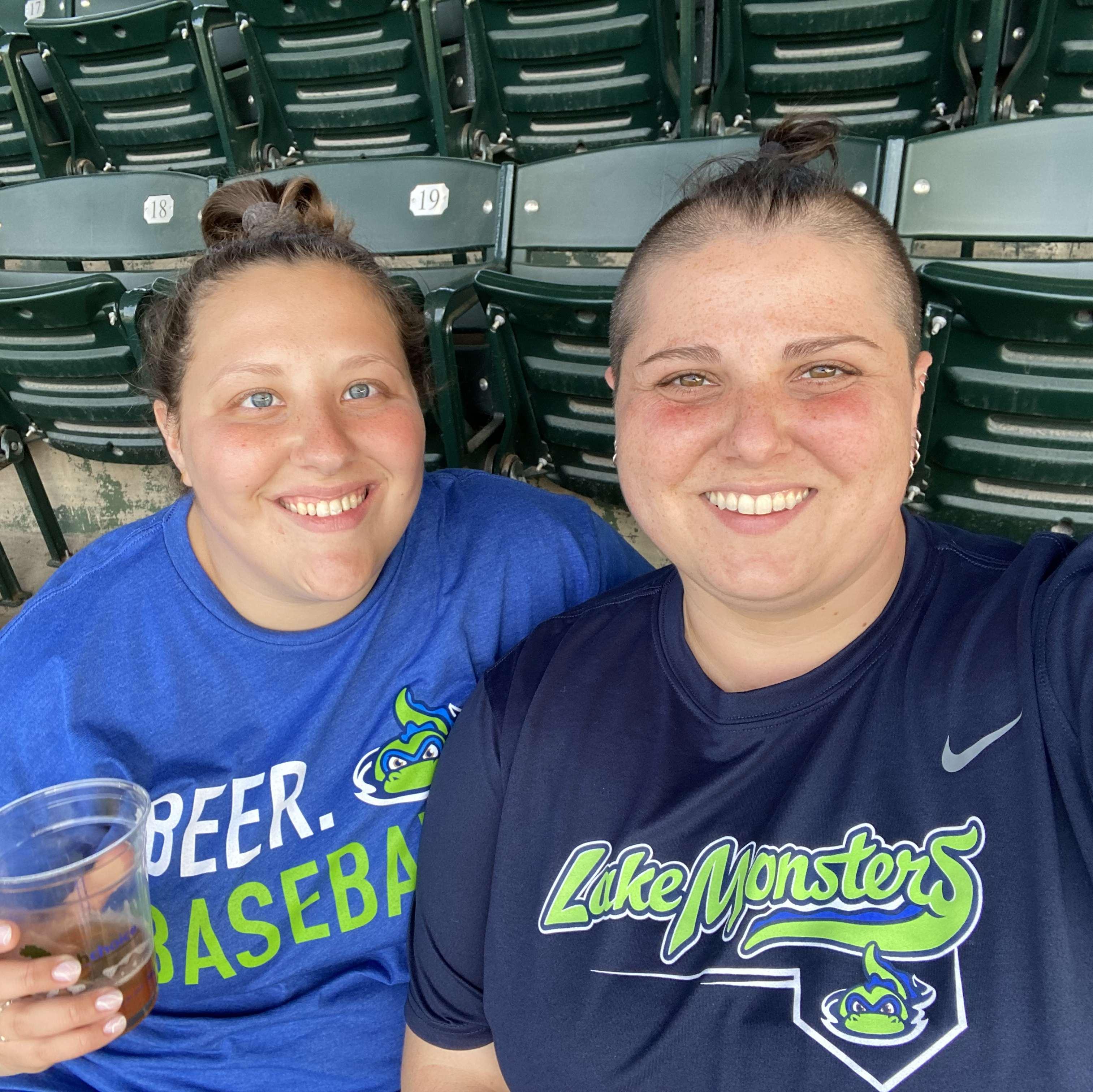 Our first Lake Monsters Game - May 2022