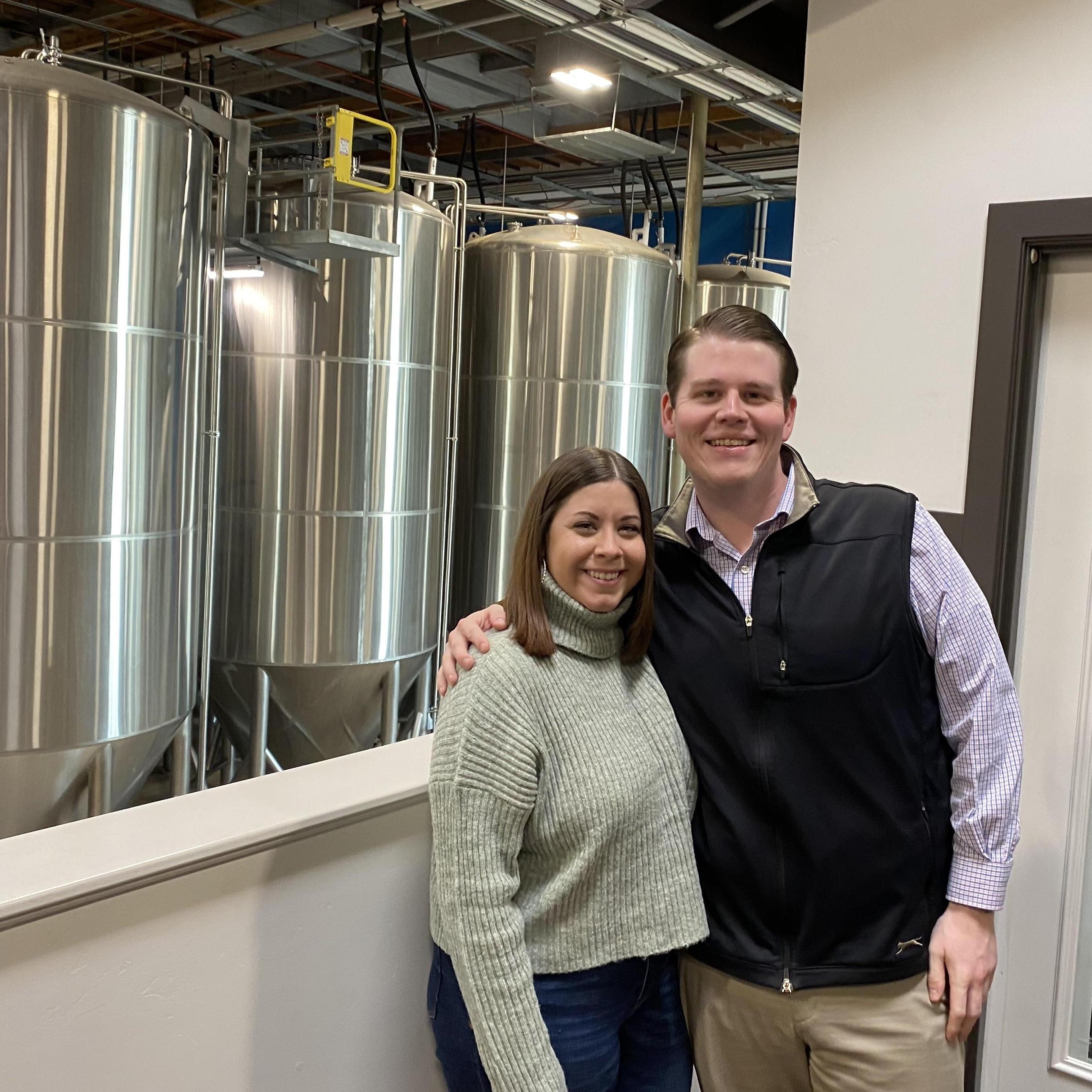 Our private brewery tour of Ballast Point Brewing during our San Diego.