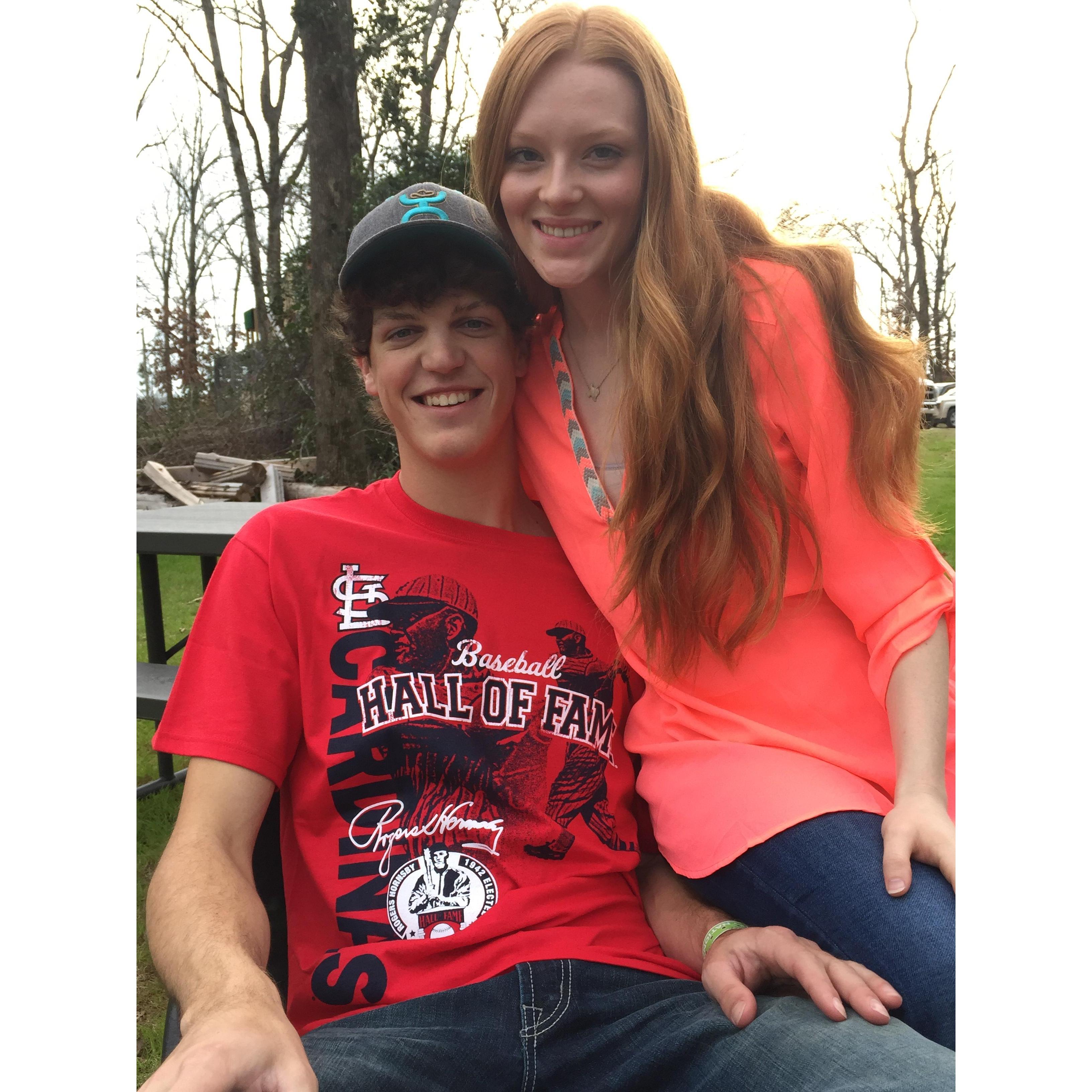 Brock's graduation party!