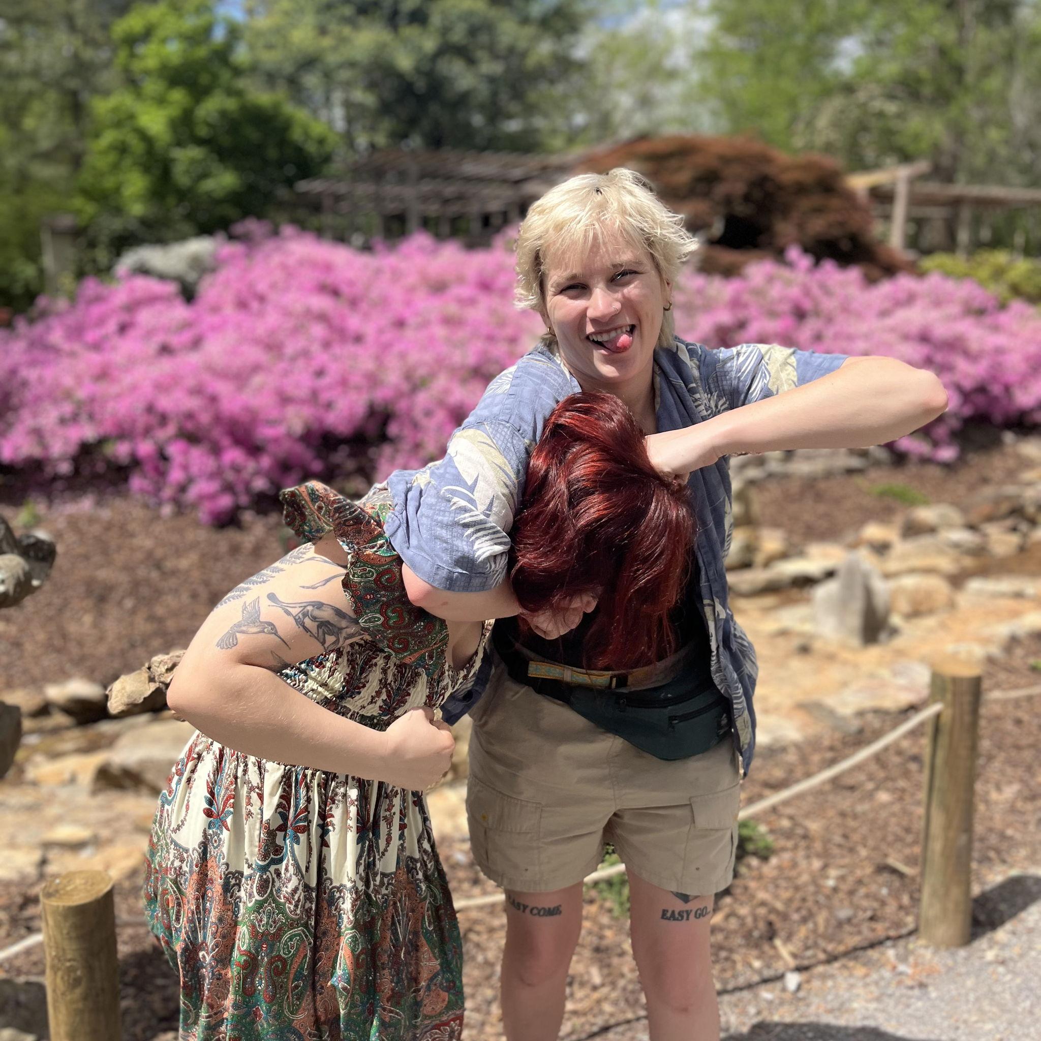 Callie shows their love through teasing.