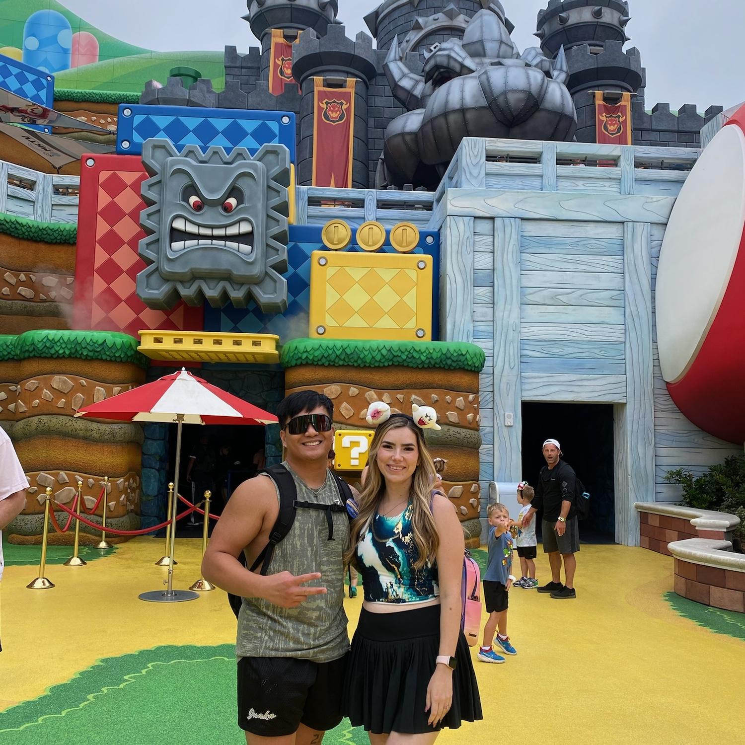Our first trip together to Universal Studios