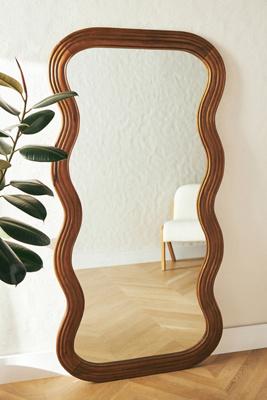 Frances Tropical Hardwood Mirror