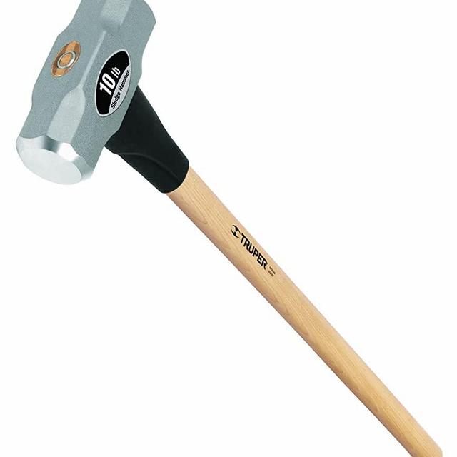Truper 30919 10-Pound Sledge Hammer, Hickory Handle, 36-Inch