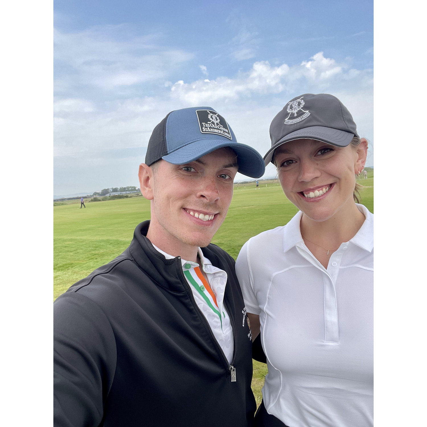 Golfing at St. Andrew's in Scotland!