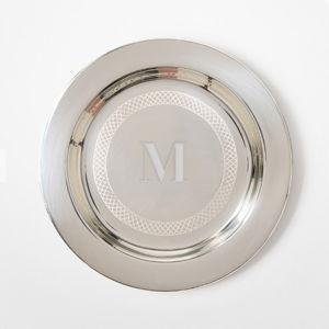 Celebration Silver Etched Coasters, Set of 4