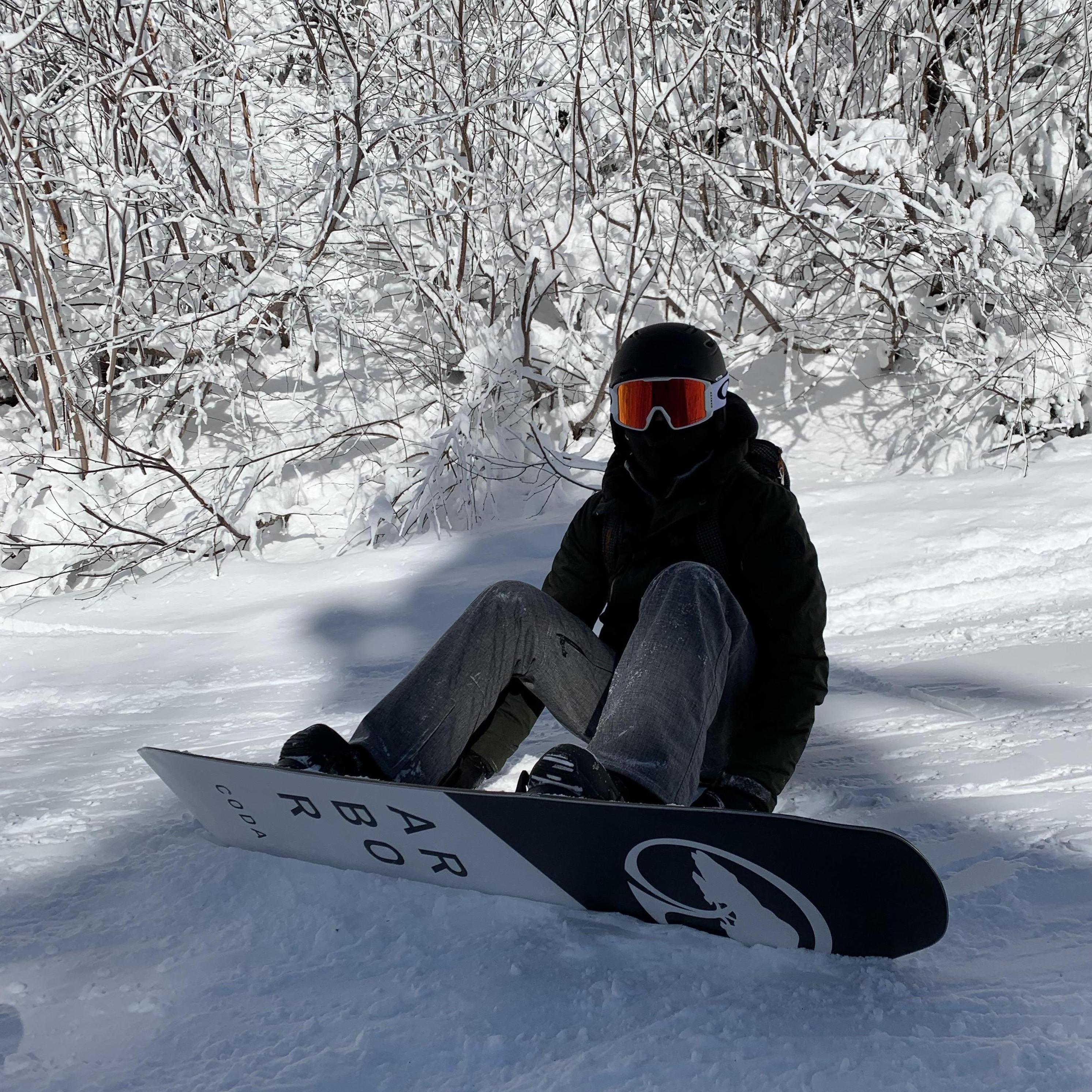 Snowboarding in New Hampshire