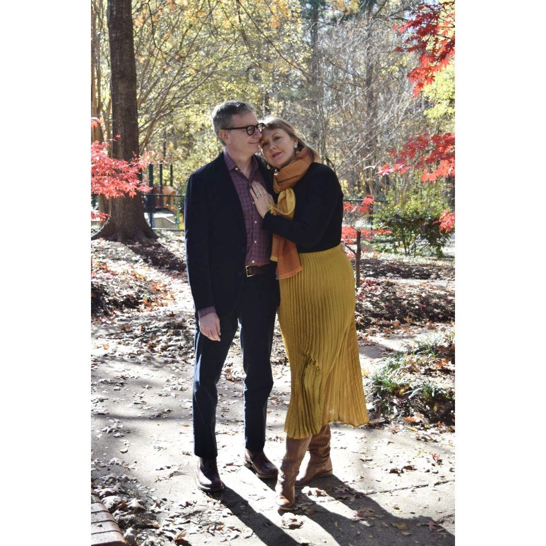 Sean's sister, Kathleen took our amazing engagement photos for us! We cherish them (and that day) so much.