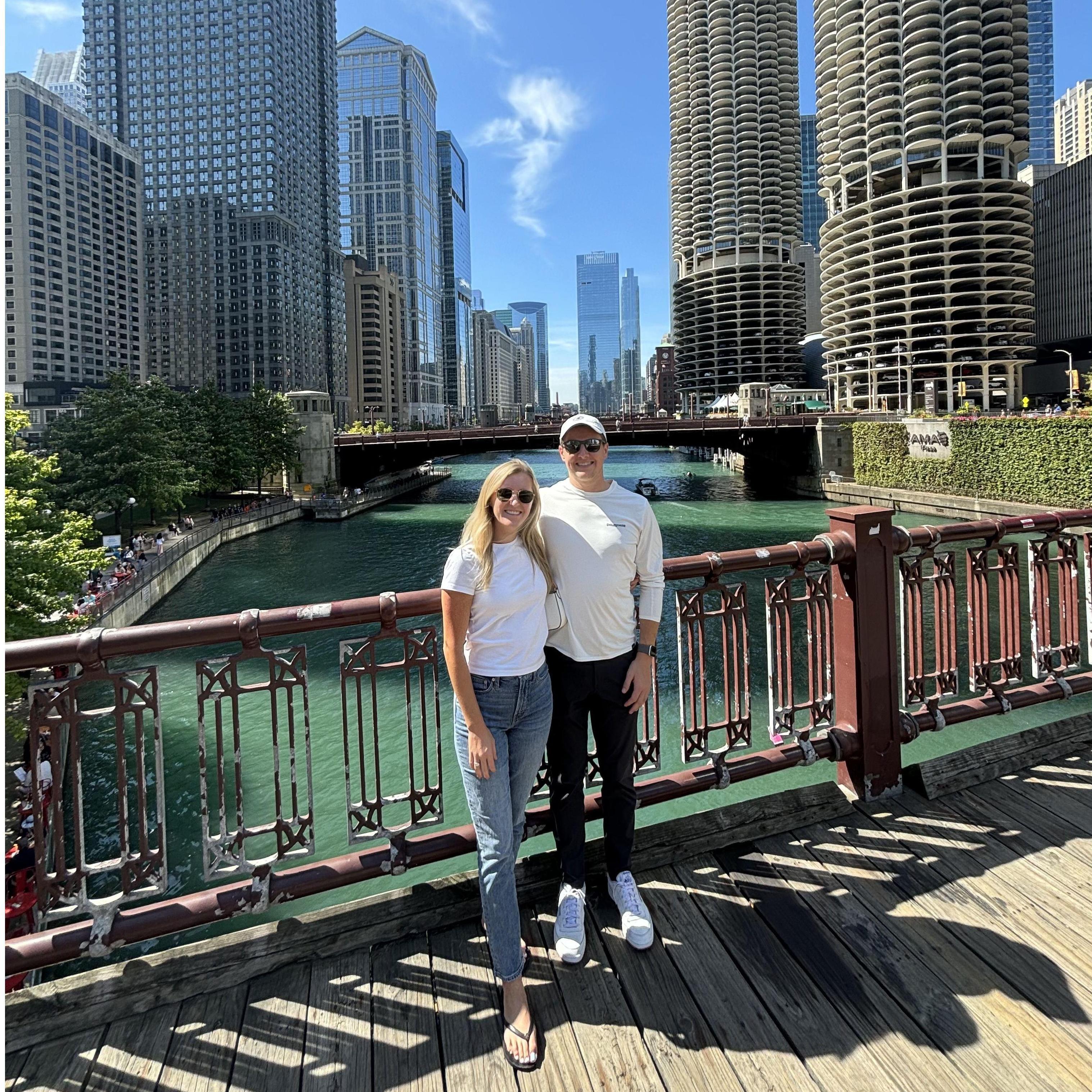 We were both born in Chicago, IL!