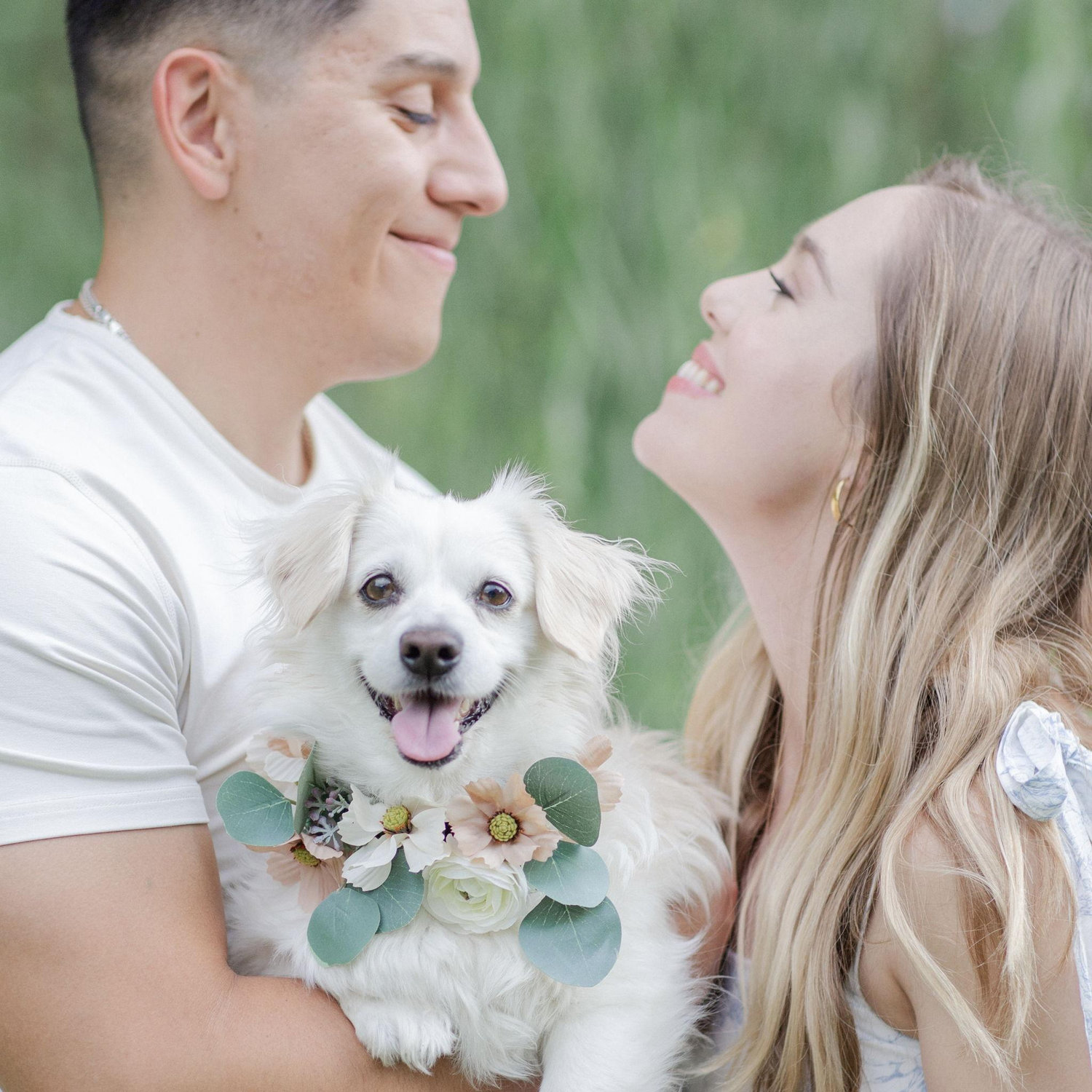 Our Mellie girl is so happy her parents are finally making it official! She loved Jerrard from the very first date!
