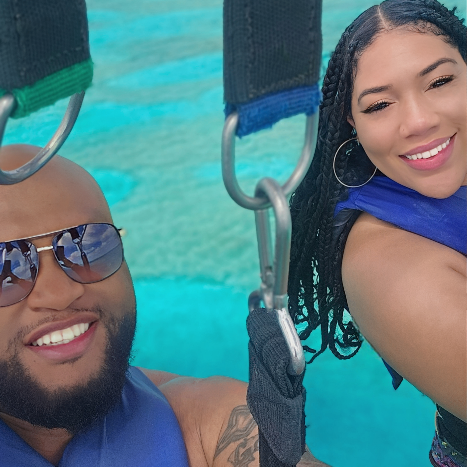 Parasailing in Turks and Caicos